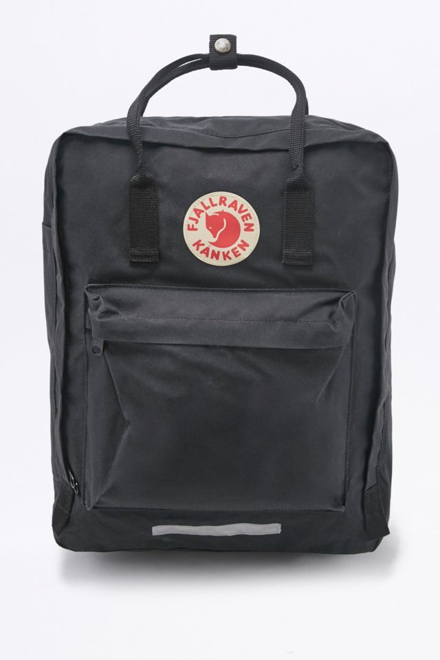 Fjallraven Kanken Big Black Backpack Urban Outfitters UK