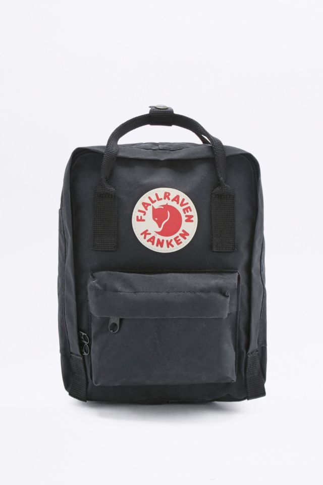 Mini black kanken online bag