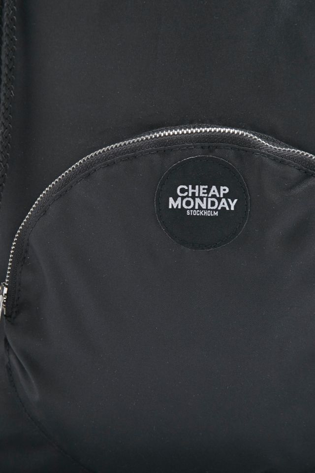 Cheap Monday Circle Black Gym Backpack Urban Outfitters UK