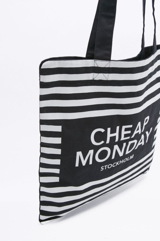 Cheap Monday Squared Black Tote Bag Urban Outfitters UK