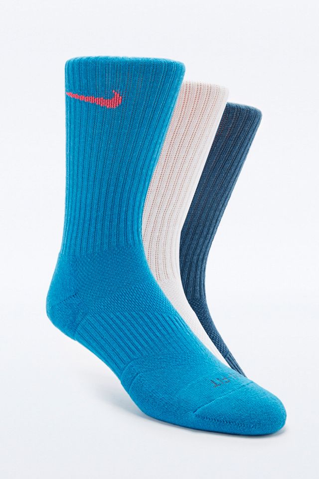 Nike Jordan Socks 3 Pack in Blue and White Urban Outfitters UK