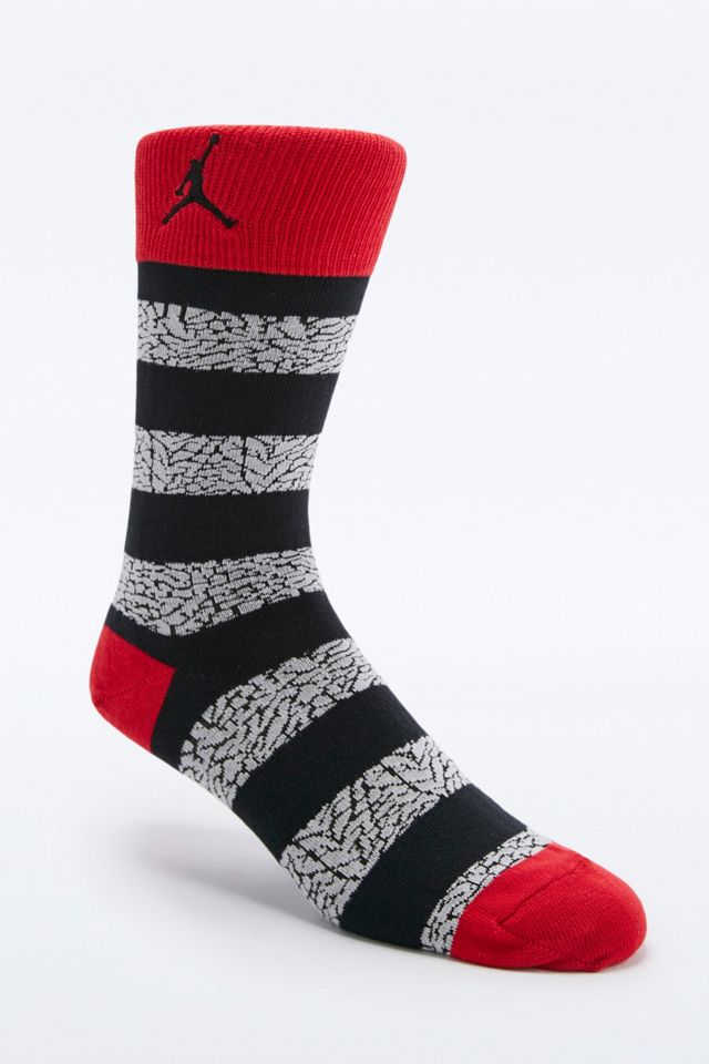 elephant print jordan socks