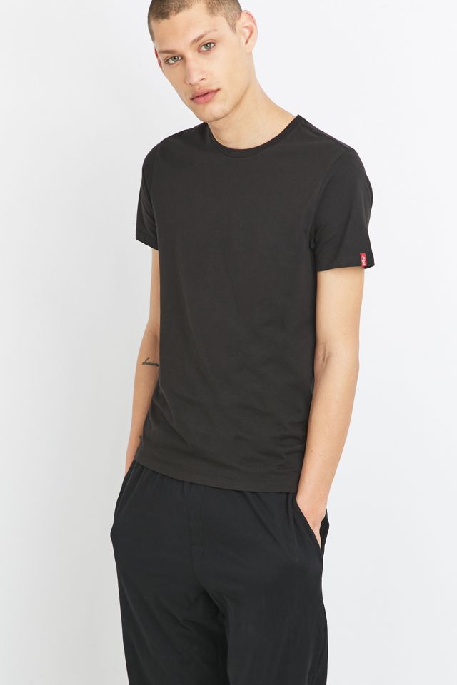Levi's – T-Shirts in Schwarz im Set #1