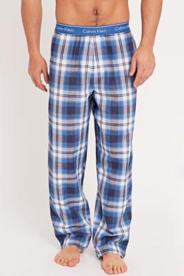 calvin klein plaid pajama pants