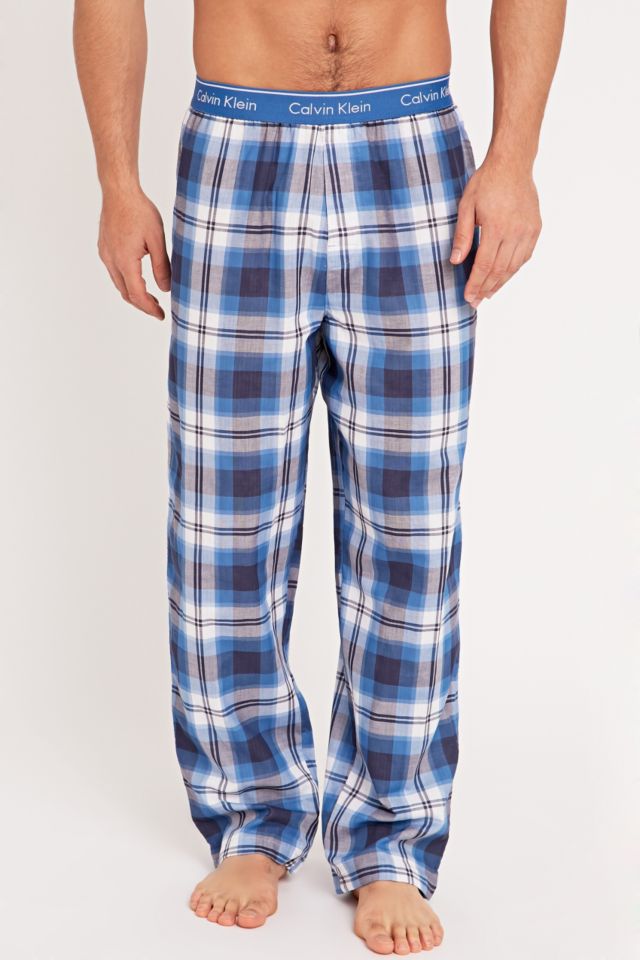 Introducir 84+ imagen calvin klein plaid pajama pants