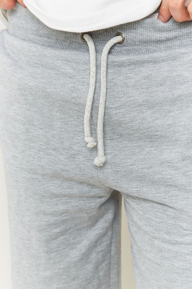 Freizeitshorts aus Jersey in Grau meliert #2