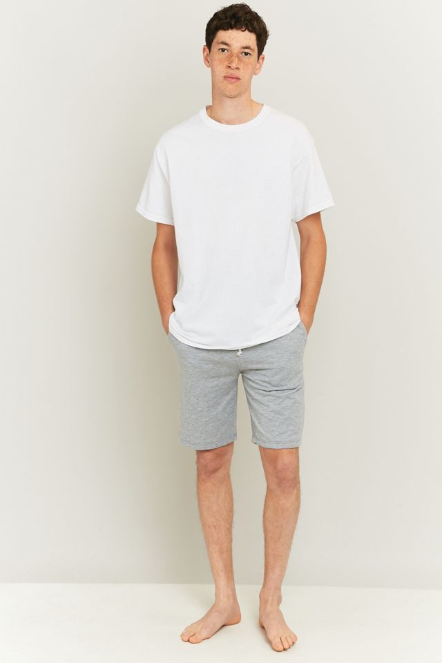 Freizeitshorts aus Jersey in Grau meliert #4