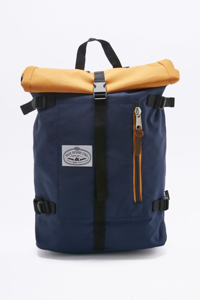 Poler Outdoor Stuff Navy Rolltop Backpack