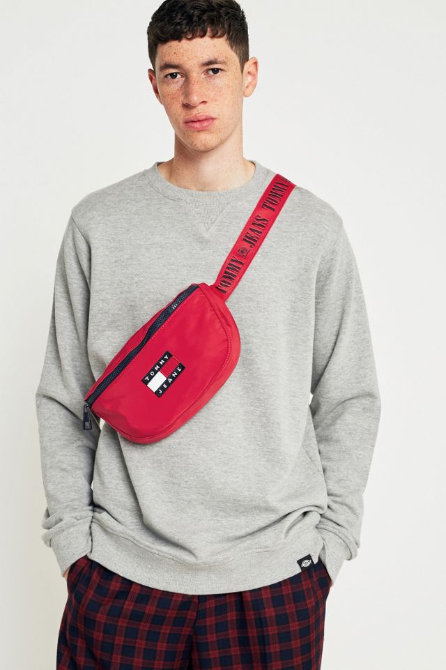 Tommy Jeans Red Salsa Crossbody Bag #1