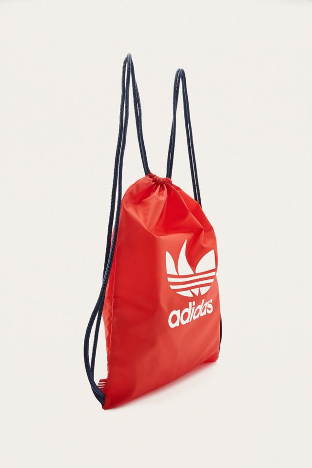 adidas Originals Orange Trefoil Gym Sack #1