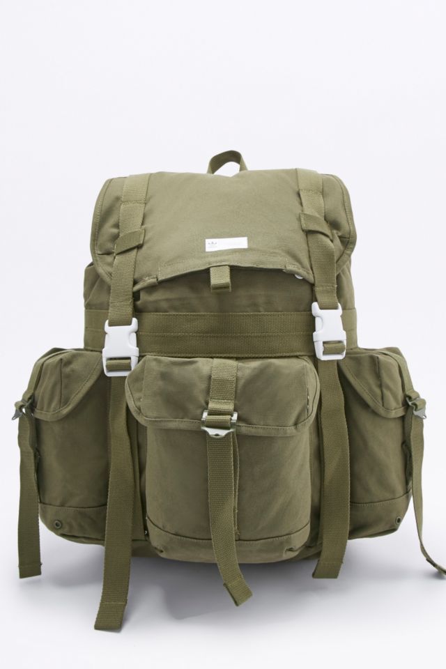 adidas Olive Cargo Backpack | Urban Outfitters UK