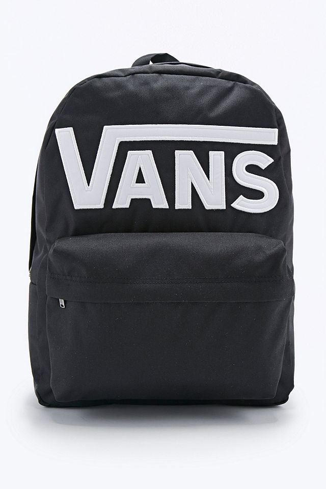 Vans Old Skool Backpack in Black | Urban Outfitters UK
