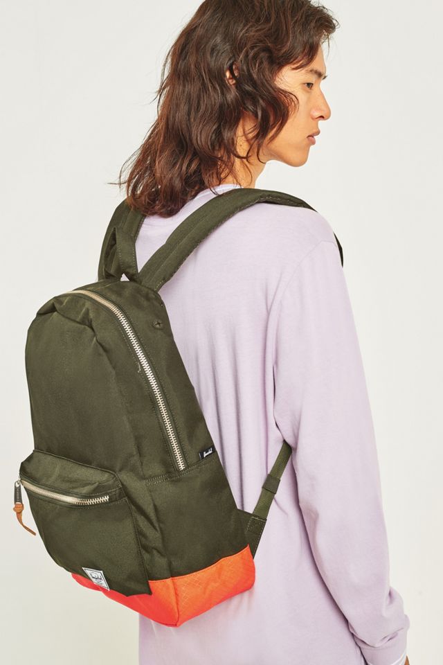 Herschel Supply Co. Settlement Forest Night e Orange Backpack #1