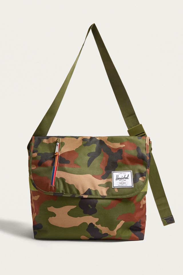 Herschel Supply Co. Odell Woodland Camo Messenger Bag #2