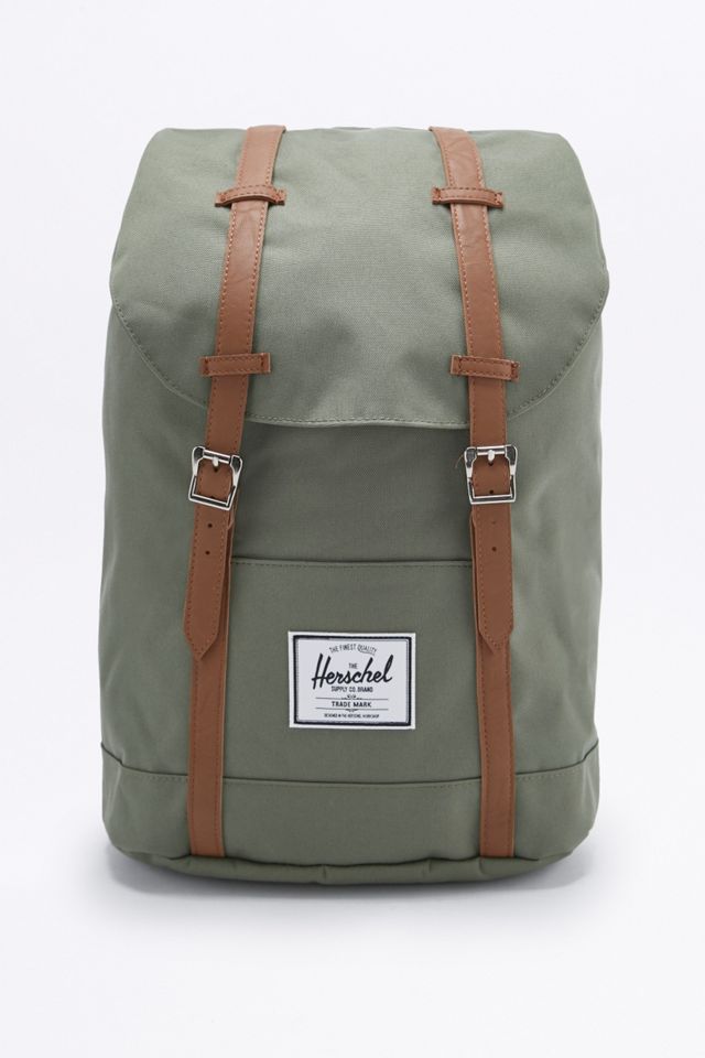 Herschel Supply Sac à dos Retreat vert foncé lichen Urban