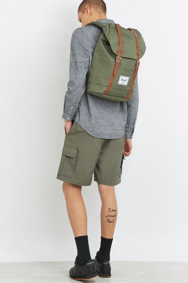 Herschel Supply Sac à dos Retreat vert foncé lichen Urban