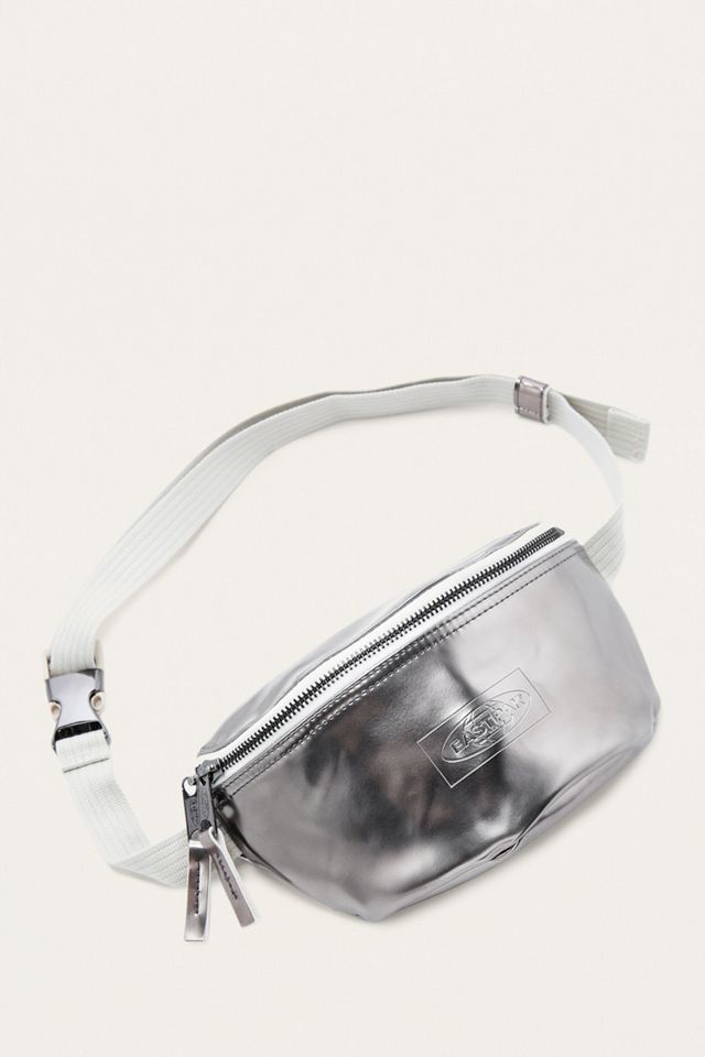 Eastpak Springer Silver Metallic Cross Body Bag