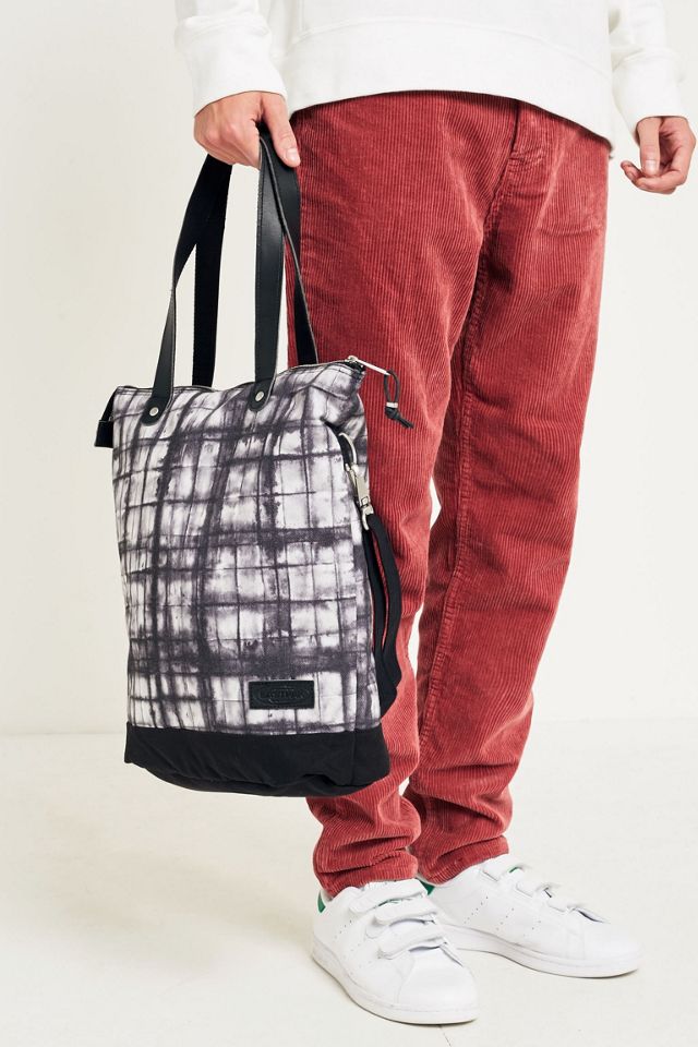 Eastpak Soukie Superb Squarefield Purple Canvas Tote Bag #1