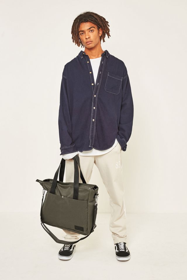 Eastpak Kerr Axer Moss Waxed Canvas Tote #1