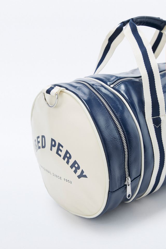 Fred Perry Classic Navy Barrel Bag #1