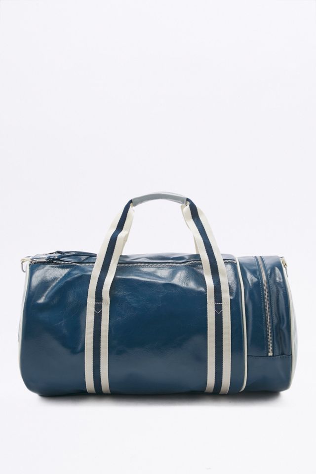Fred Perry Classic Blue and Grey Barrel Bag #3