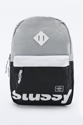 Stussy X Herschel Supply Co. Backpack in Grey and Black | Urban
