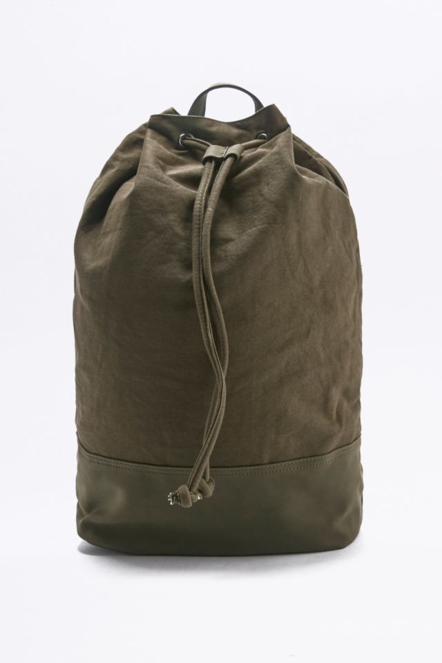 Urban Outfitters Olive Military Duffle Bag