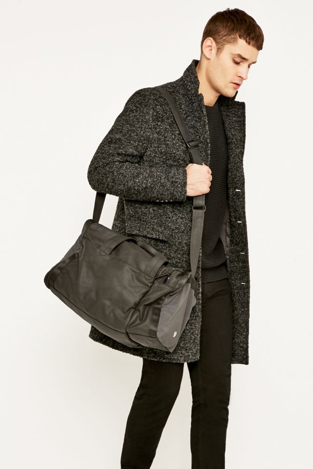 Stighlorgan Bain Black Cotton Canvas Holdall Bag #4