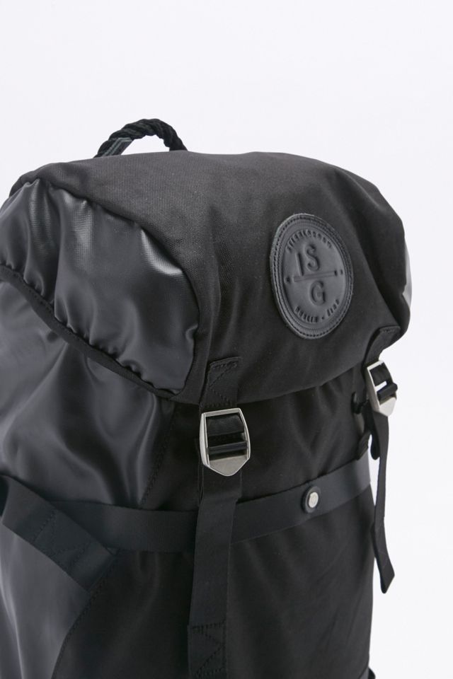 Conn Black Poly Canvas Backpack Urban Outfitters UK