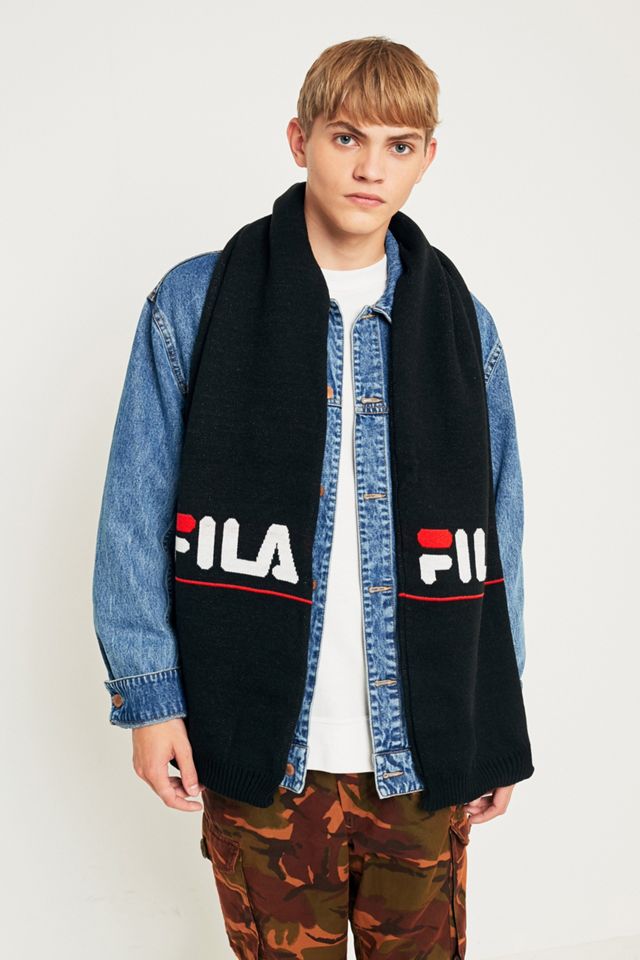 FILA Rubin Black Scarf #1