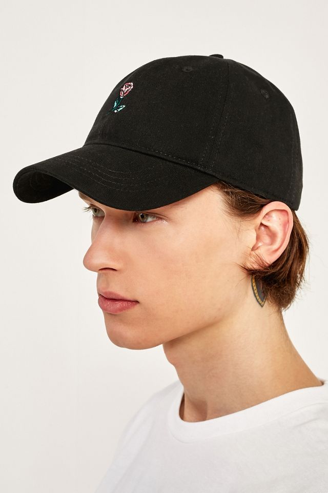UO Rose Motif Black Cap #3