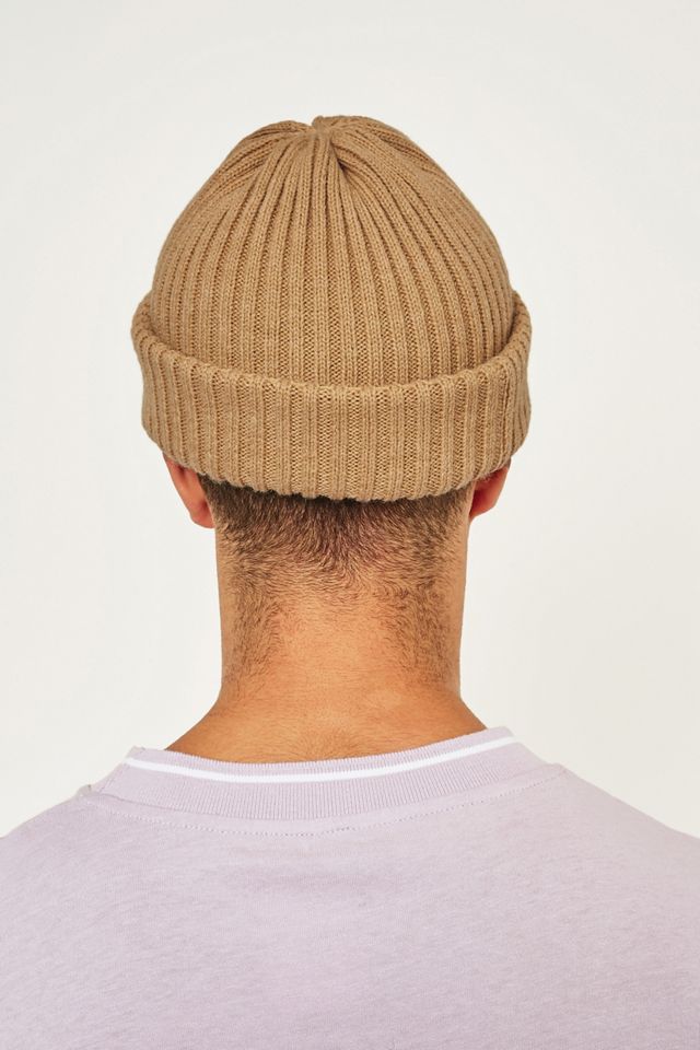 UO Tan Ribbed Beanie #2