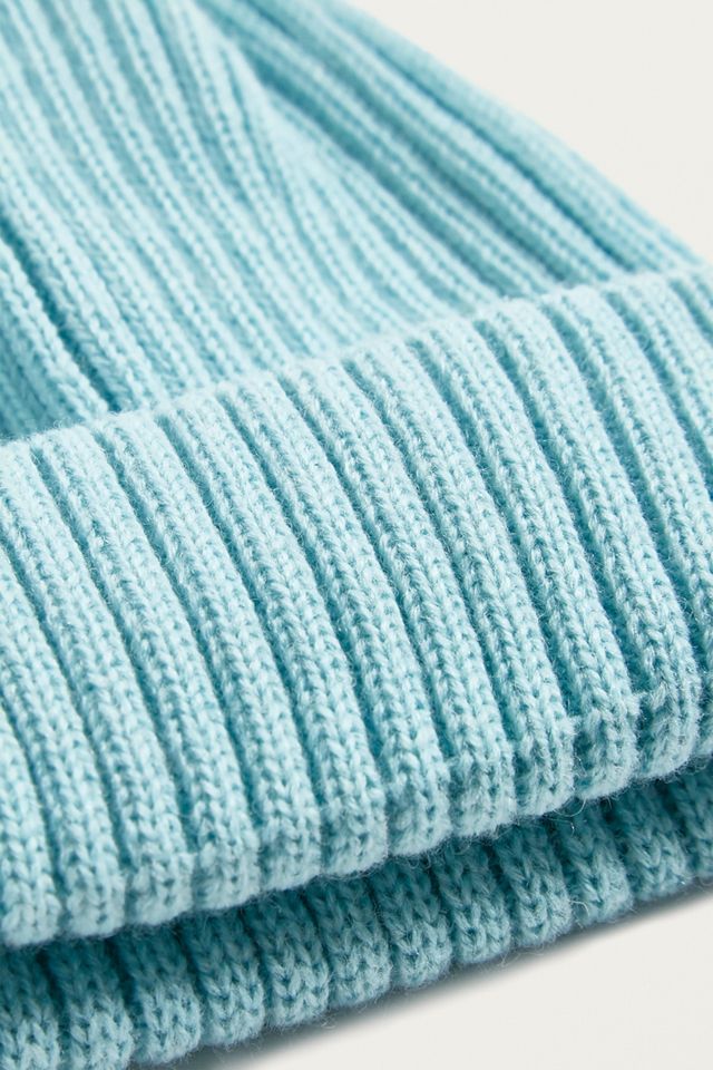 UO Mint Ribbed Beanie #2