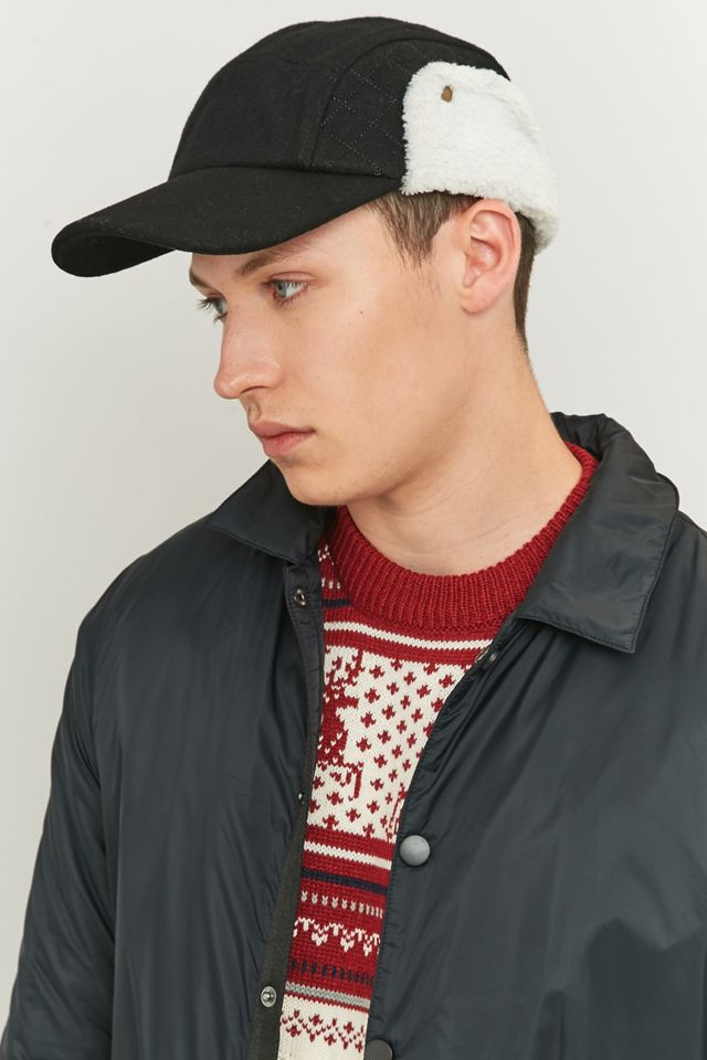 Wool Mix Earlap Flap Cap #3