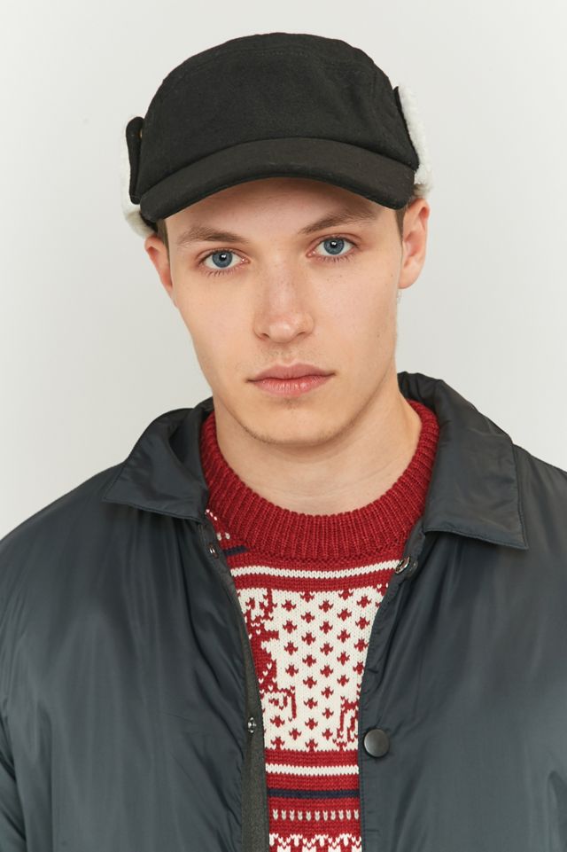 Wool Mix Earlap Flap Cap #5