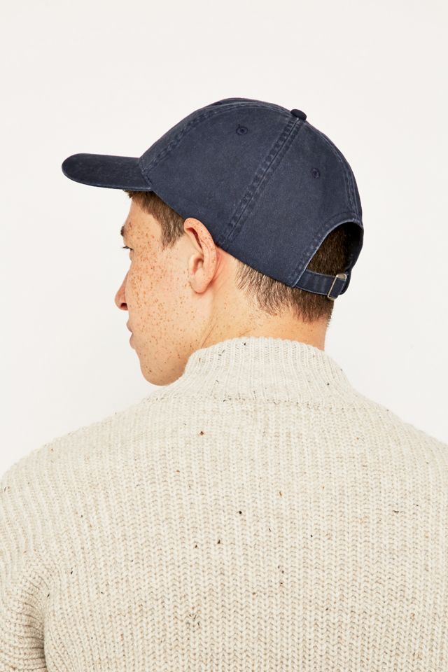 Wood Wood – Flache Cap in Marineblau #3
