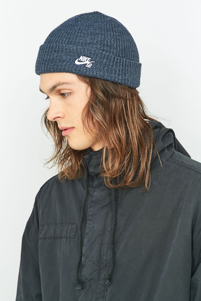 Nike SB – Beanie „Fisherman“ in Marineblau #4