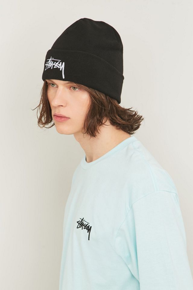 Stussy - Bonnet en polaire noir #4