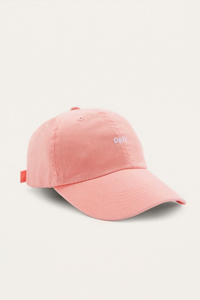 Obey store pink hat