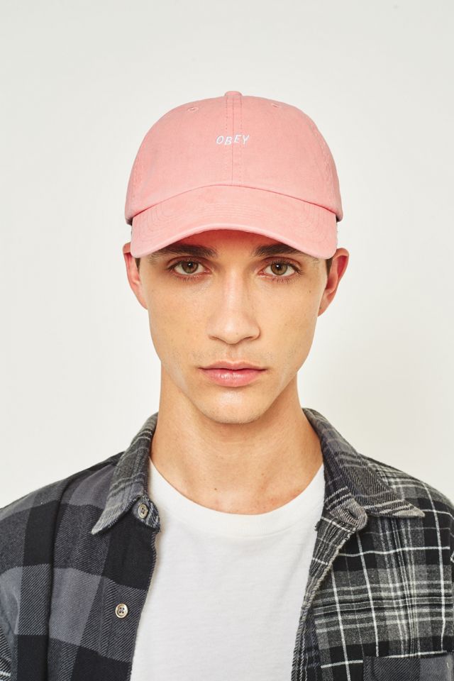 OBEY Jumble Bar Rose Cap #1