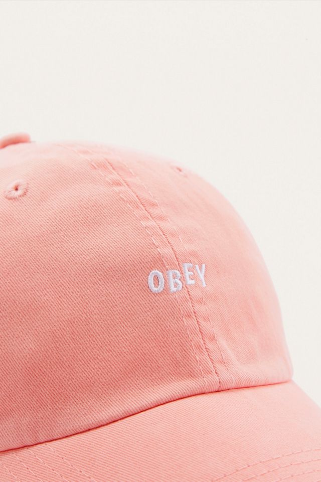 OBEY Jumble Bar Rose Cap #2