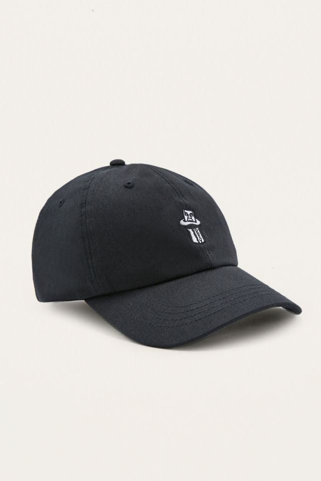 OBEY Illusion Black 6-Panel Cap | Urban Outfitters UK