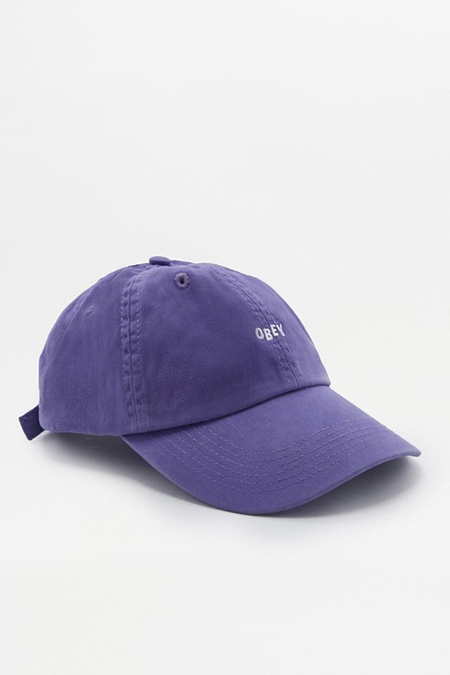 OBEY Jumble Bar Violet Cap | Urban Outfitters UK