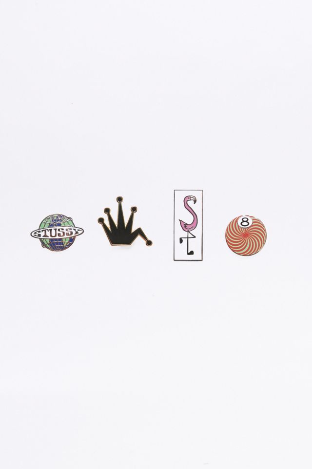 stussy pins ピンバッジ セット 楽天市場】ステューシー STUSSY ピンバッジ Stussy FA16(stussy