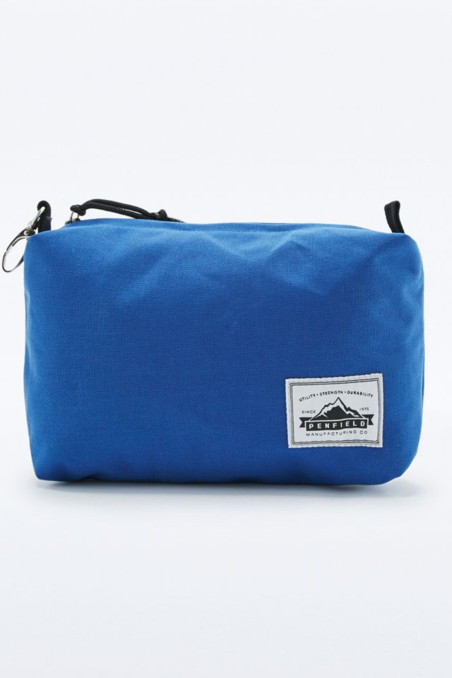 Penfield Blue Dunbury Wash Bag | Urban Outfitters UK