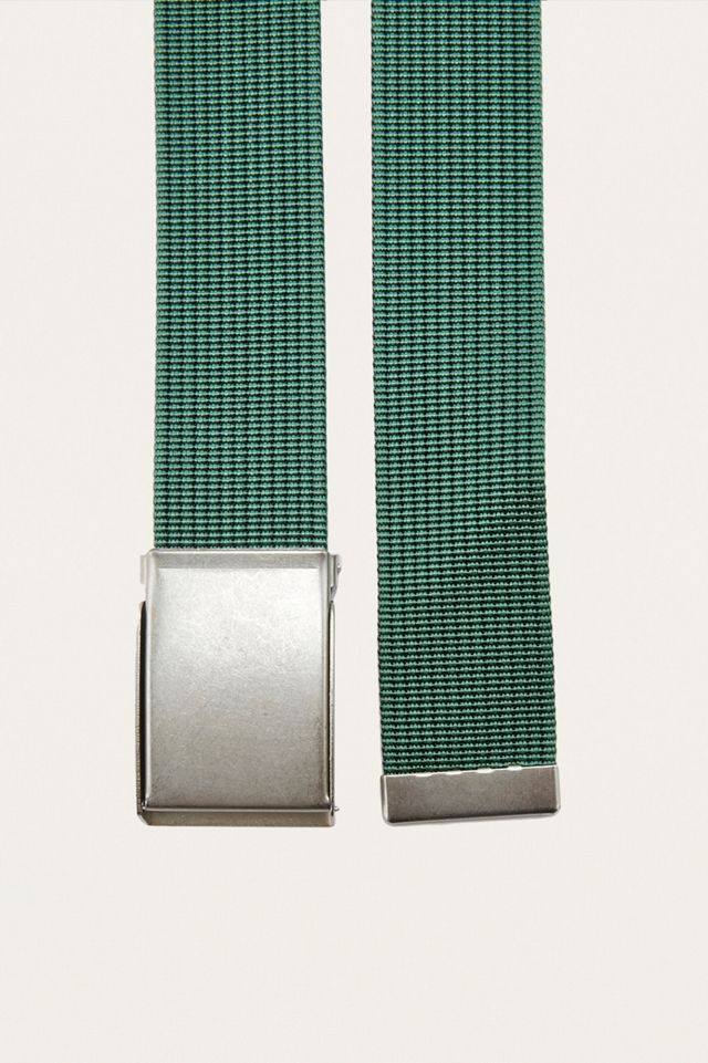 iets frans… Green Seatbelt Belt #1