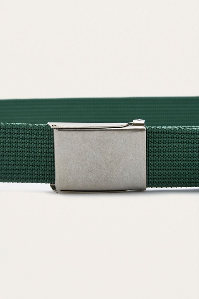 iets frans… Green Seatbelt Belt #3