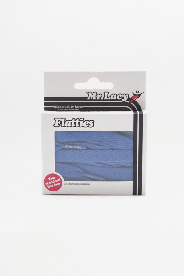 Mr. Lacy Blue Flat Shoe Lace Belt #1