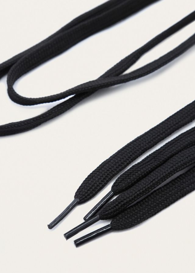 Black Shoe Lace Belt #2