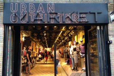Camden, London - Urban Outfitters Store